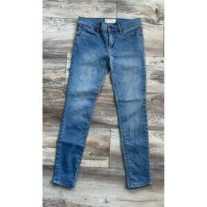 Free People High Rise Stretch Skinny Jeans Size W  24 Light Wash 61855-16515125